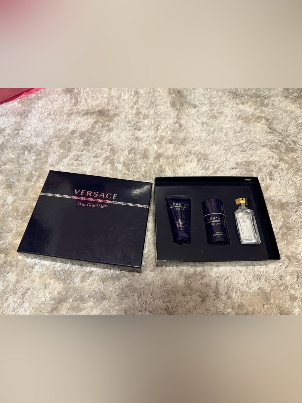 Versace The Dreamer Gift Set - Navy and Gold Accents